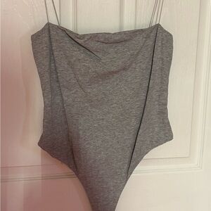 Meshki Gray Women's Bodysuit